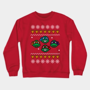 TMNT Ugly Sweater Crewneck Sweatshirt